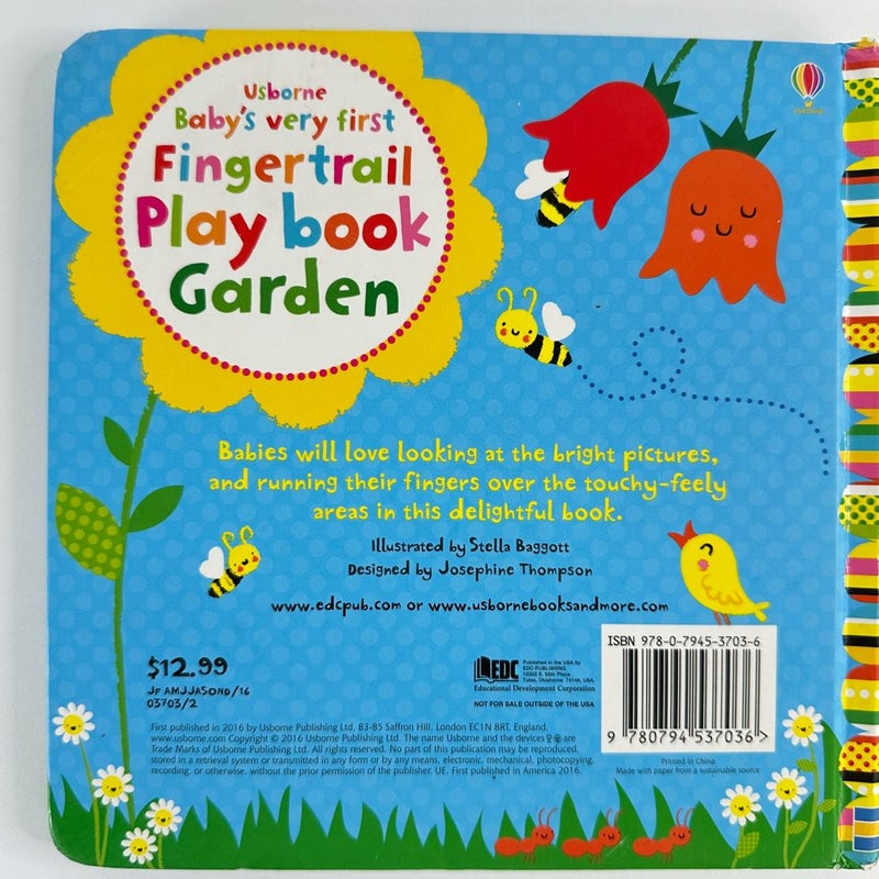 Usborne Baby's Very First Fingertrail Play