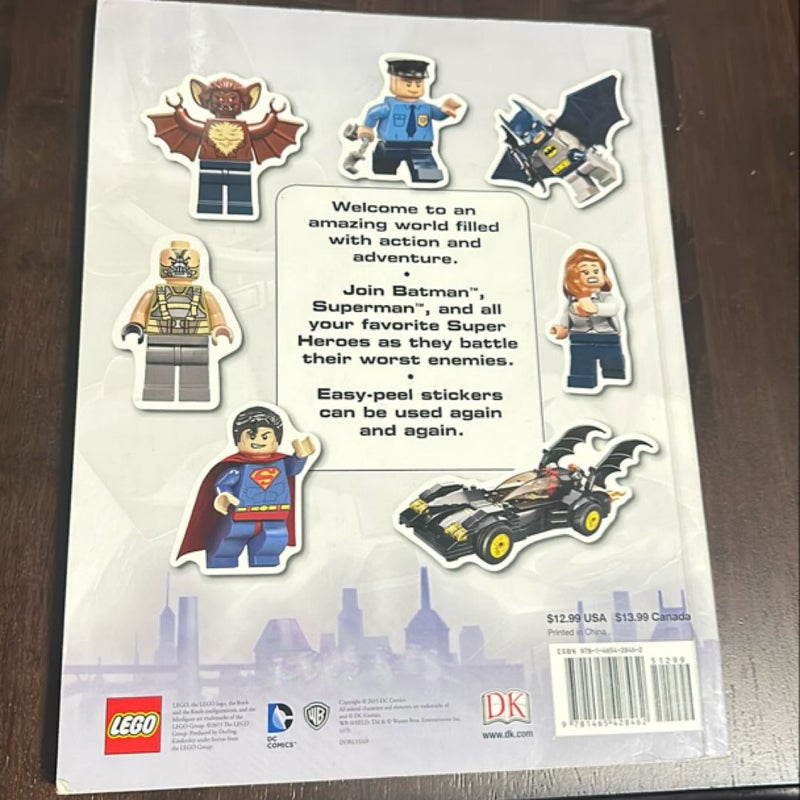 Ultimate Sticker Collection: LEGOÂ® DC Comics Super Heroes: Heroes into Battle