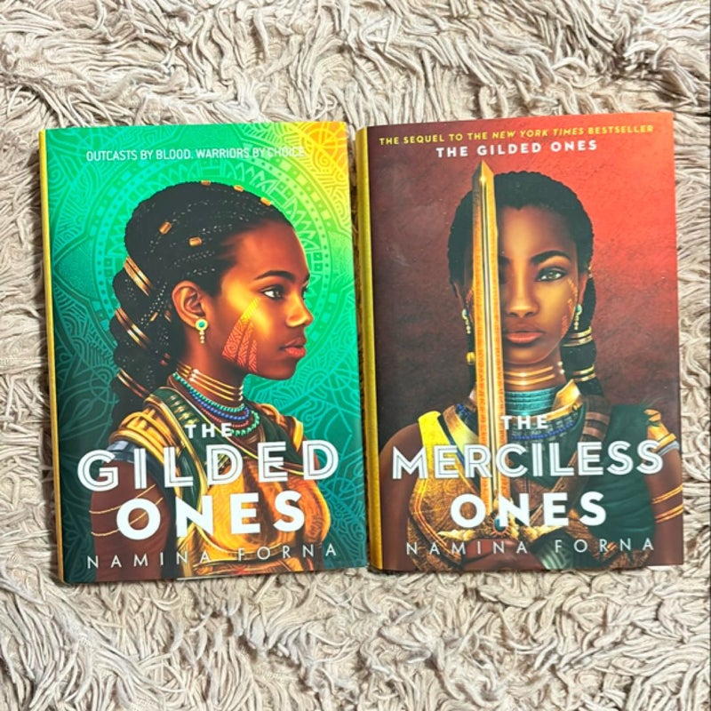 The Gilded Ones (SIGNED OwlCrate Edition) and The Merciless Ones (Unsigned Regular)