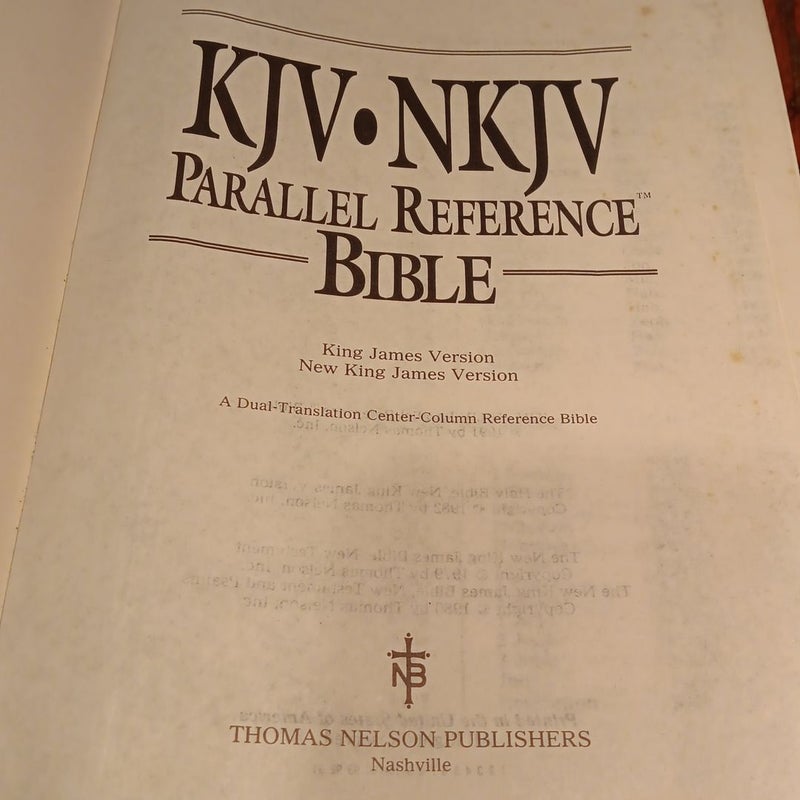 Nelson's KJV/NKJV Parallel Bible with Center-Column References