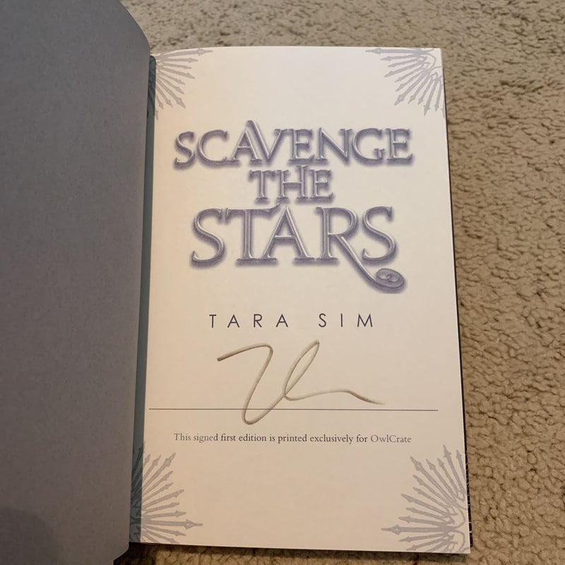 Scavenge the Stars Owlcrate Signed Edition