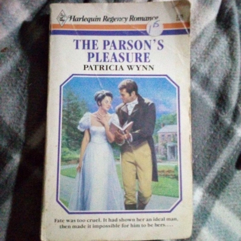 The Parson's Pleasure