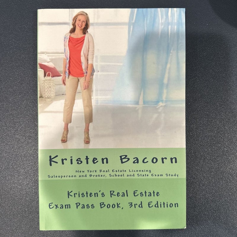 Kristen's Real Estate Exam Pass Book