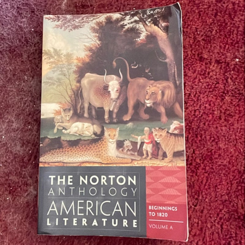 The Norton Anthology of American Literature