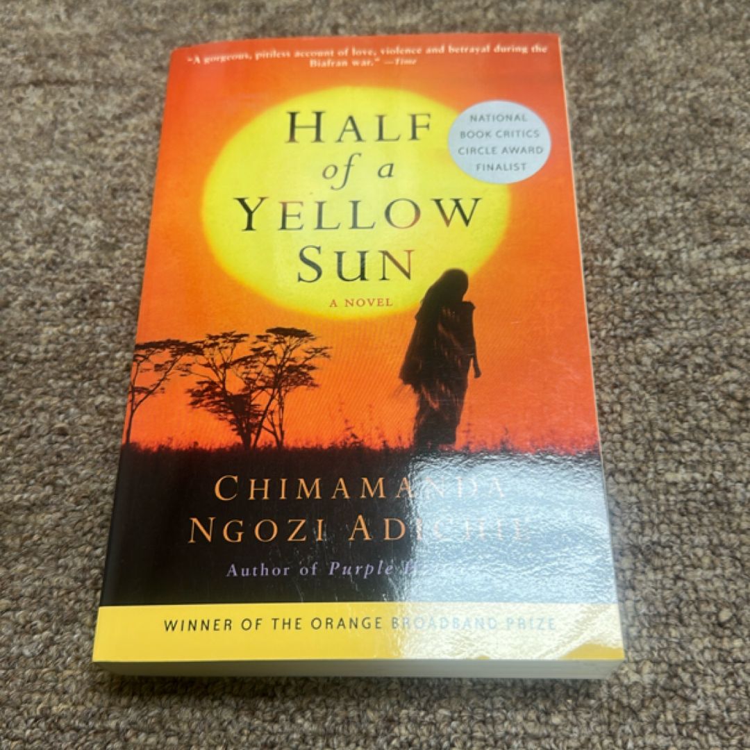 Half Of A Yellow Sun By Chimamanda Ngozi Adichie - Very Good Condition - 9780007200283