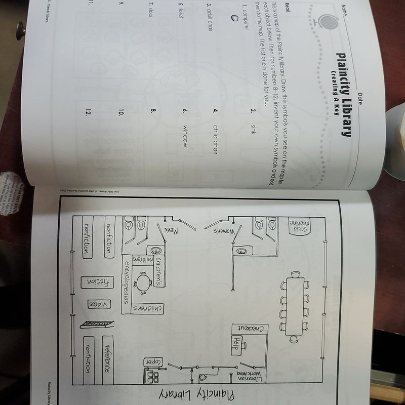 Map Skills-Grade 1