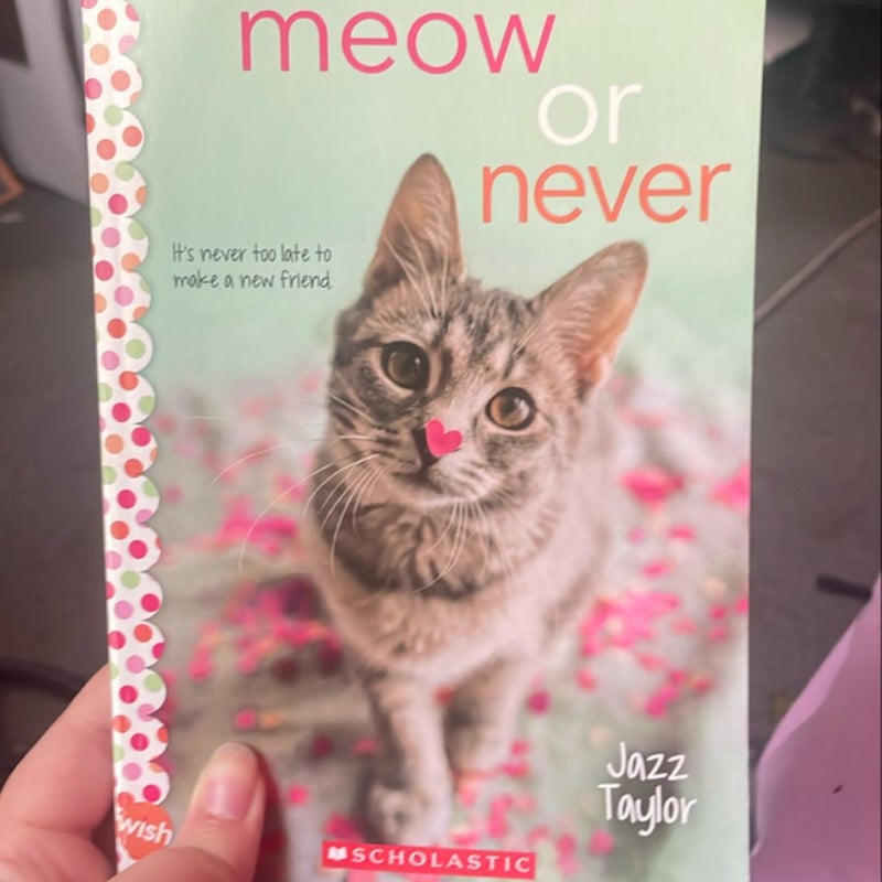 Meow or Never: a Wish Novel