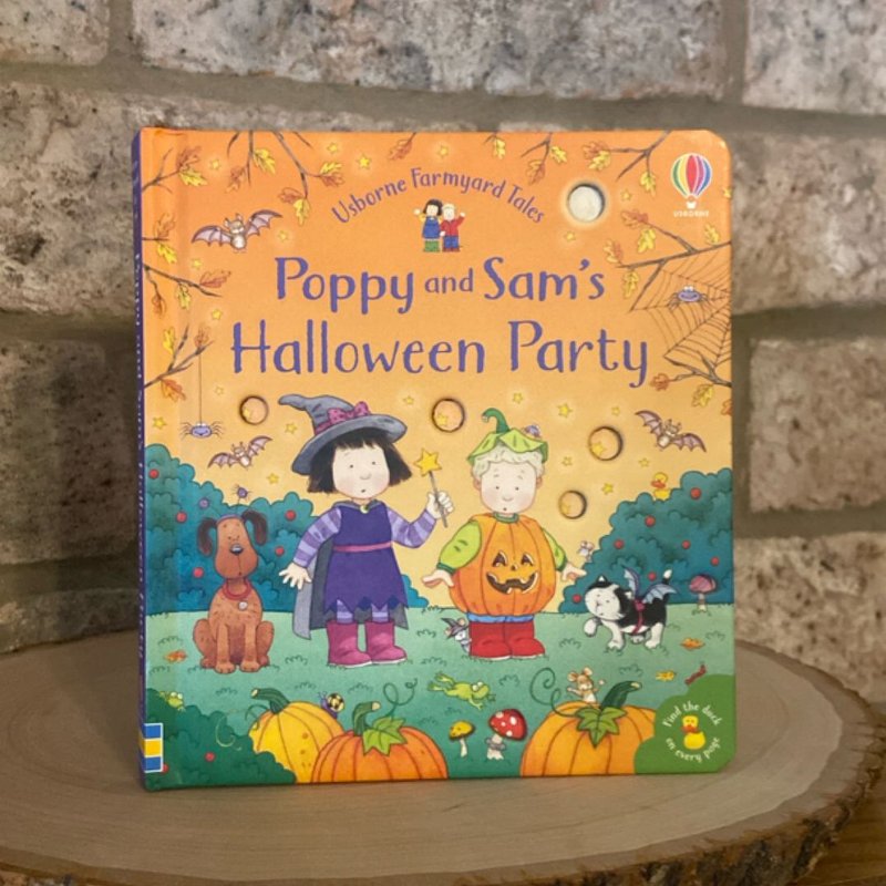 Poppy and Sam's Halloween Party (with PEEK THROUGH PAGES)