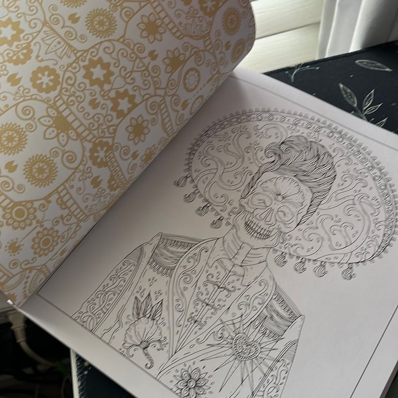 Day of the Dead Coloring book 