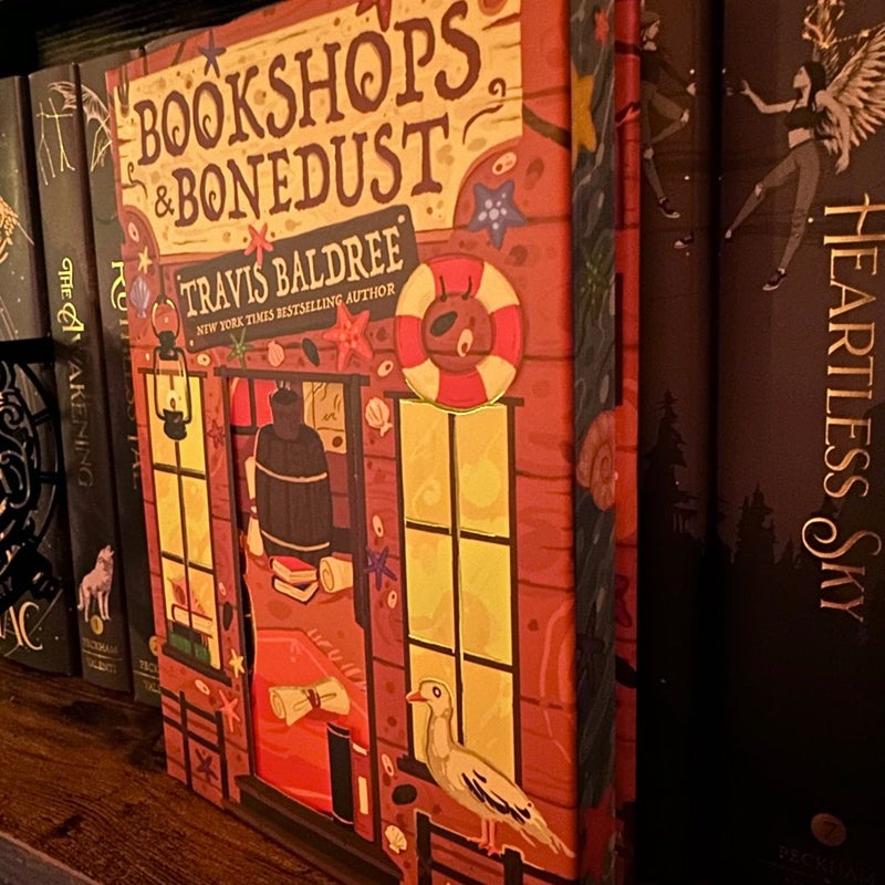 Bookish Box Bookshops and Bonedust