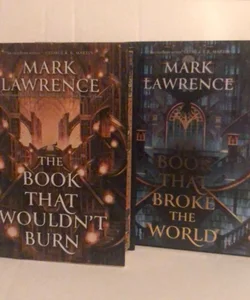 Book set : The book that wouldn’t burn & The book that broke the world