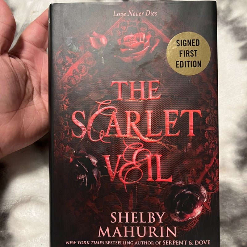 The Scarlet Veil *SIGNED FIRST EDITION*