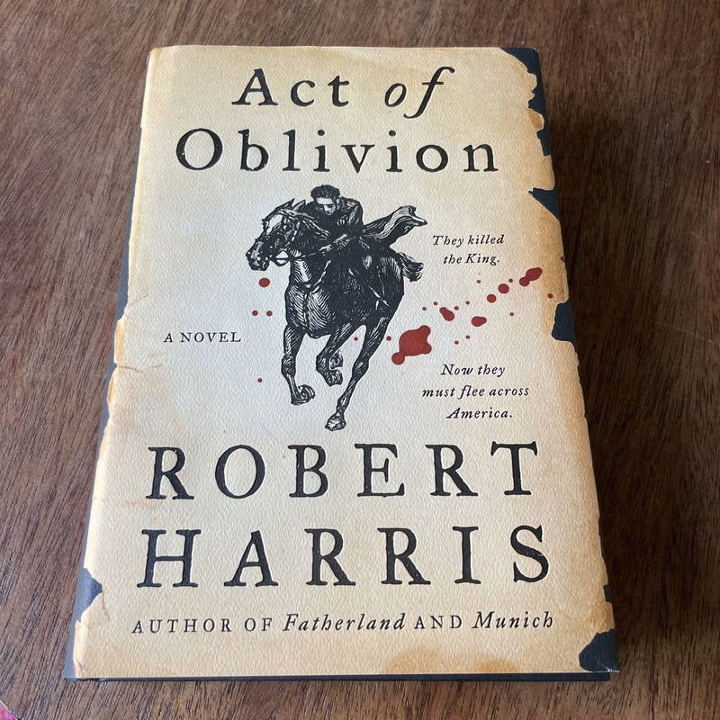 Act of Oblivion- first edition 