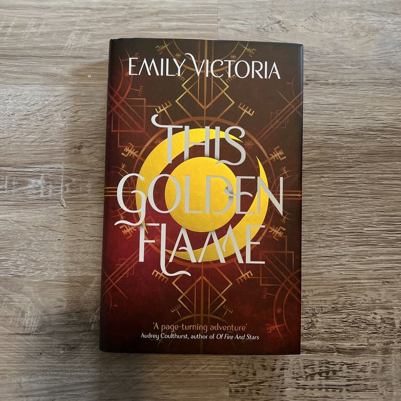 This Golden Flame (FairyLoot exclusive + signed by author)