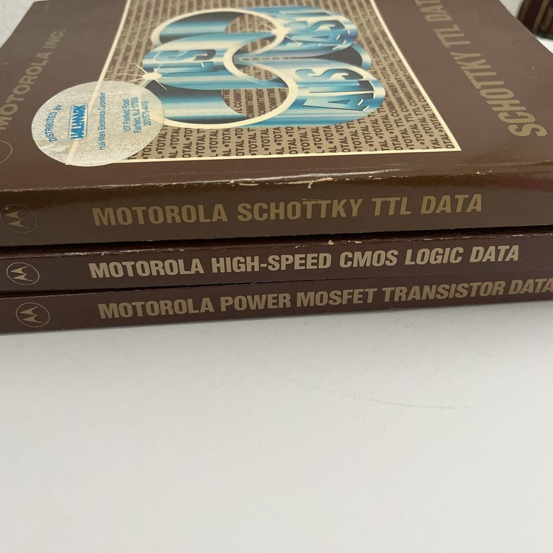 Motorola Data 3 book Set
