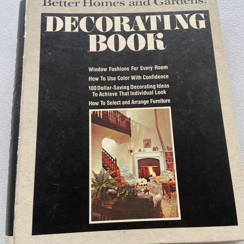 Vintage Better Homes & Gardens Decorating Book 