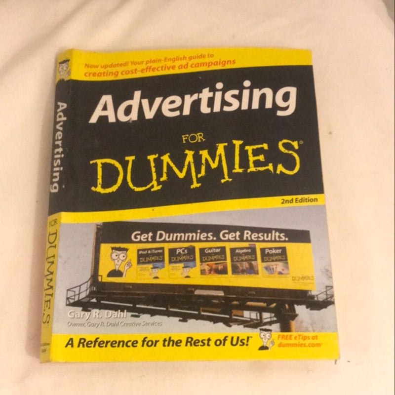 Advertising for Dummies