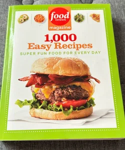 Food Network Magazine 1,000 Easy Recipes