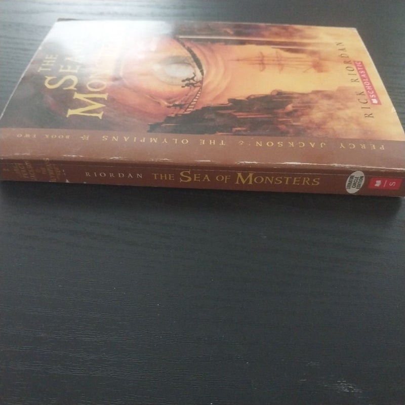 Percy Jackson and the Olympians book two, The Sea of Monsters