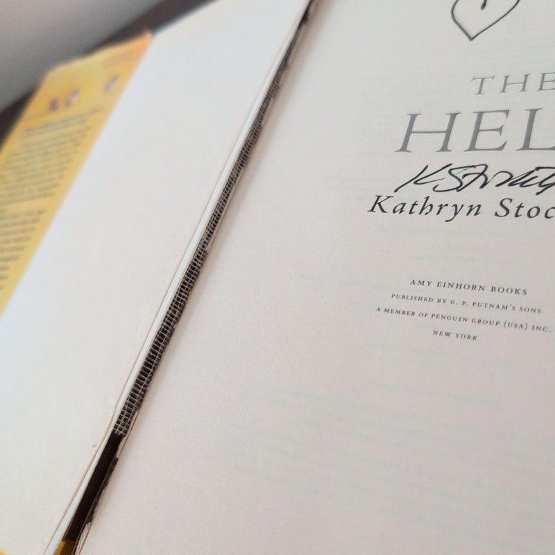 The Help (Signed, 1st Edition/printing)
