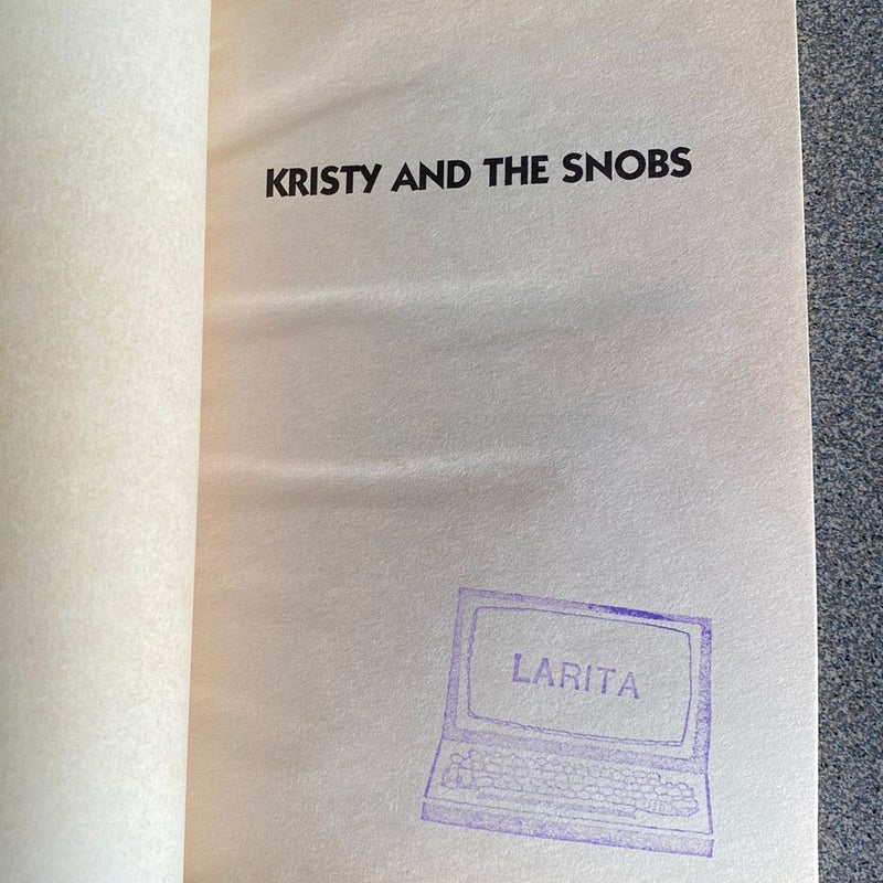 Kristy and the Snobs