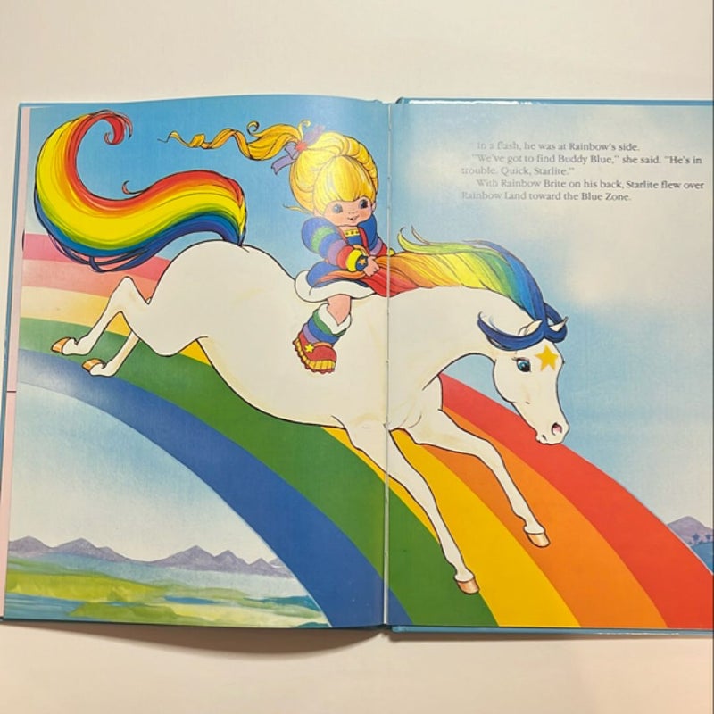 Rainbow Brite Happy Birthday, Buddy Blue