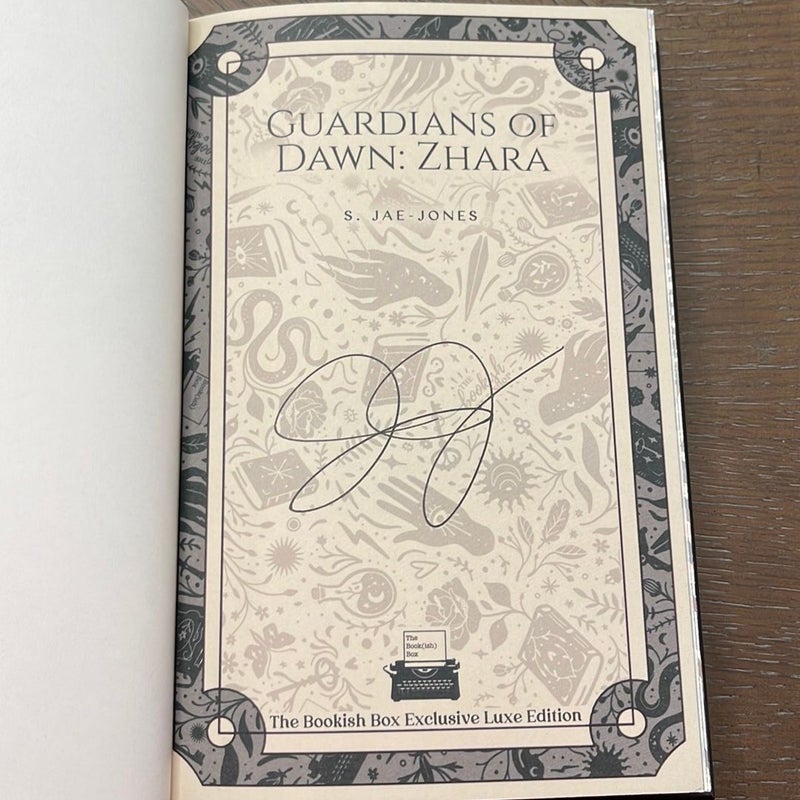 THE BOOKISH BOX Exclusive Guardians of Dawn: Zhara