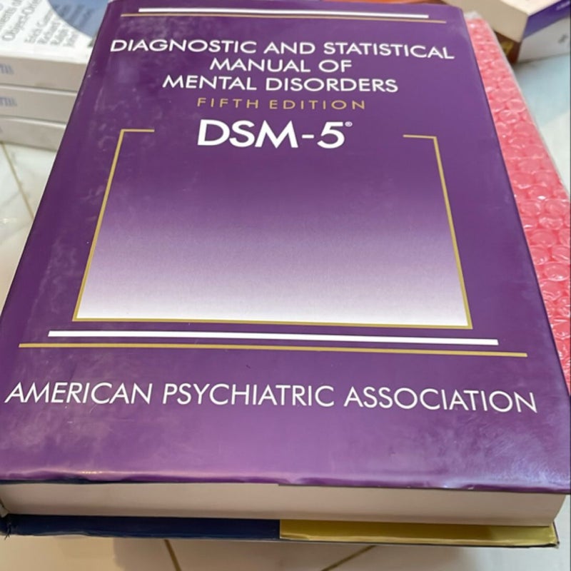 Diagnostic and Statistical Manual of Mental Disorders DSM-5