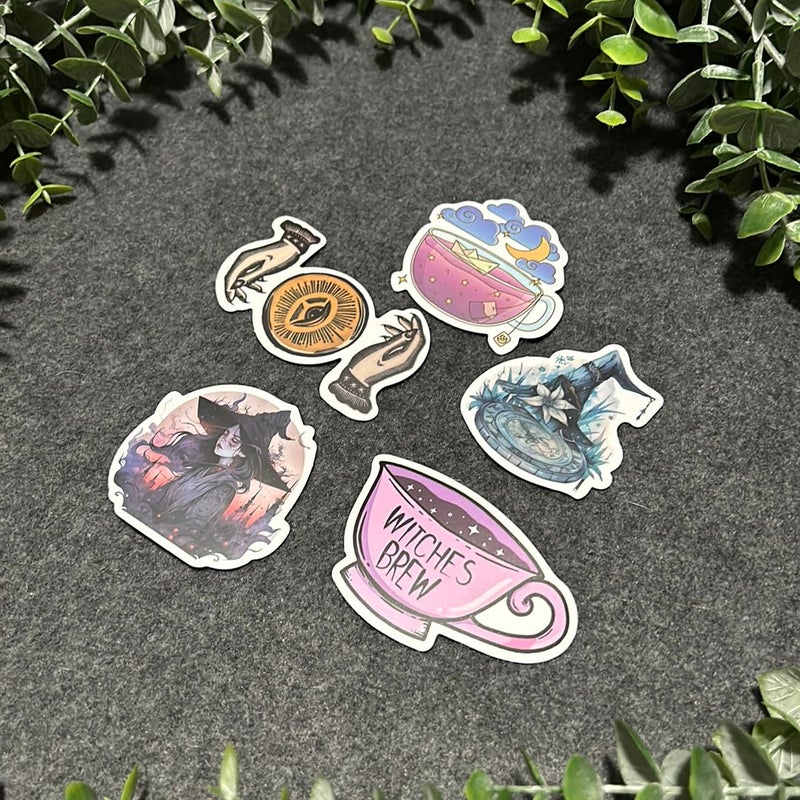 Witches stickers