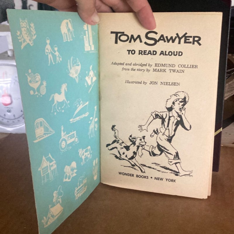 Tom Sawyer To Read Aloud ( VINTAGE 1961)