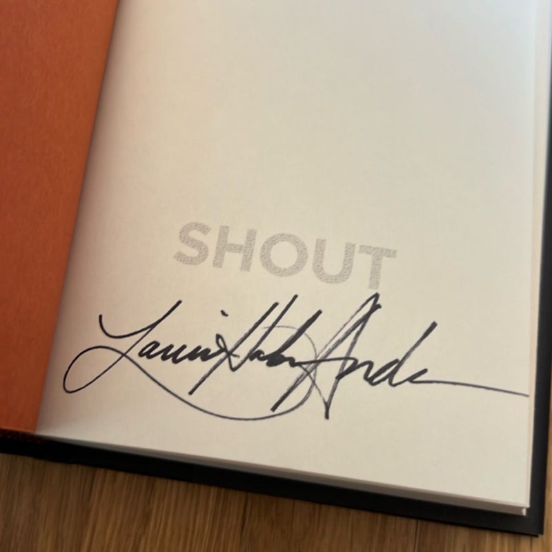 Shout (SIGNED FIRST EDITION)