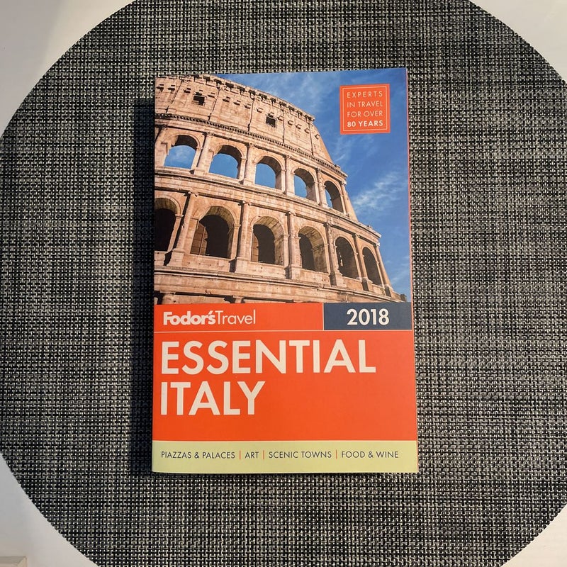 Fodor's Essential Italy 2018