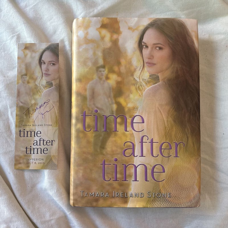SIGNED Bookmark + Time after Time