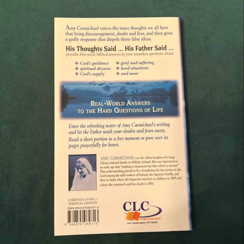 His Thoughts Said... His Father Said