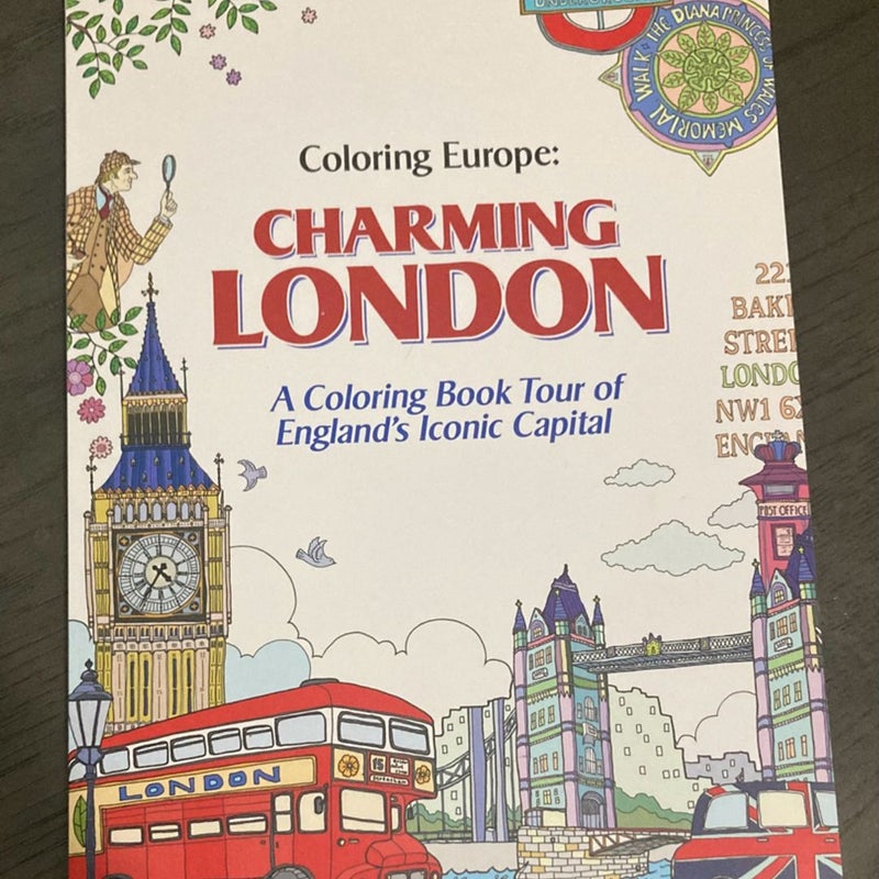 Coloring Europe: Charming London