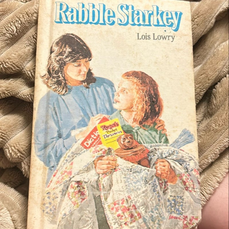 Rabble Starkey Lois Lowry vintage hardback book