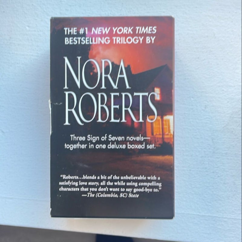 Nora Roberts Sign of Seven Trilogy Box Set