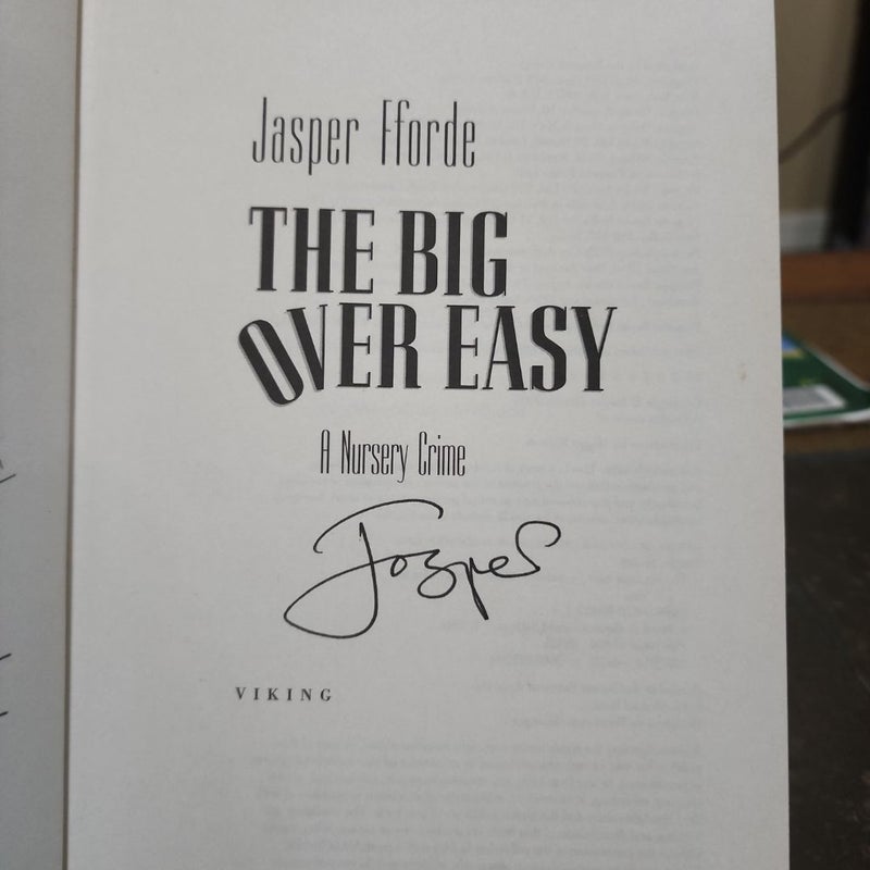 The Big Over Easy ~ SIGNED 