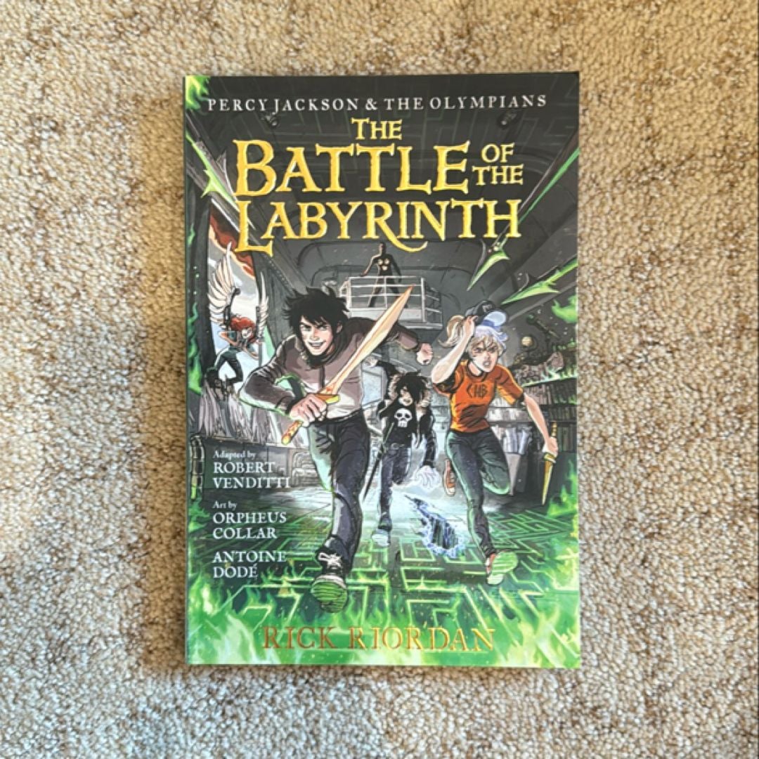 Percy Jackson and the Olympians the Battle of the Labyrinth: the Graphic Novel (Percy Jackson and the Olympians)