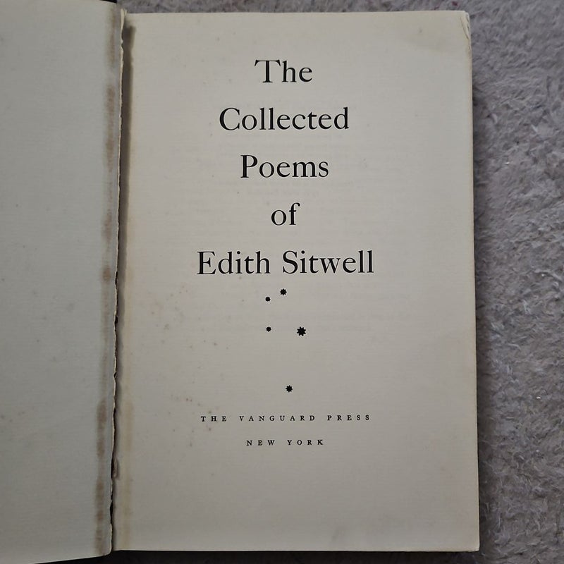 The collected poems of edith sitwell