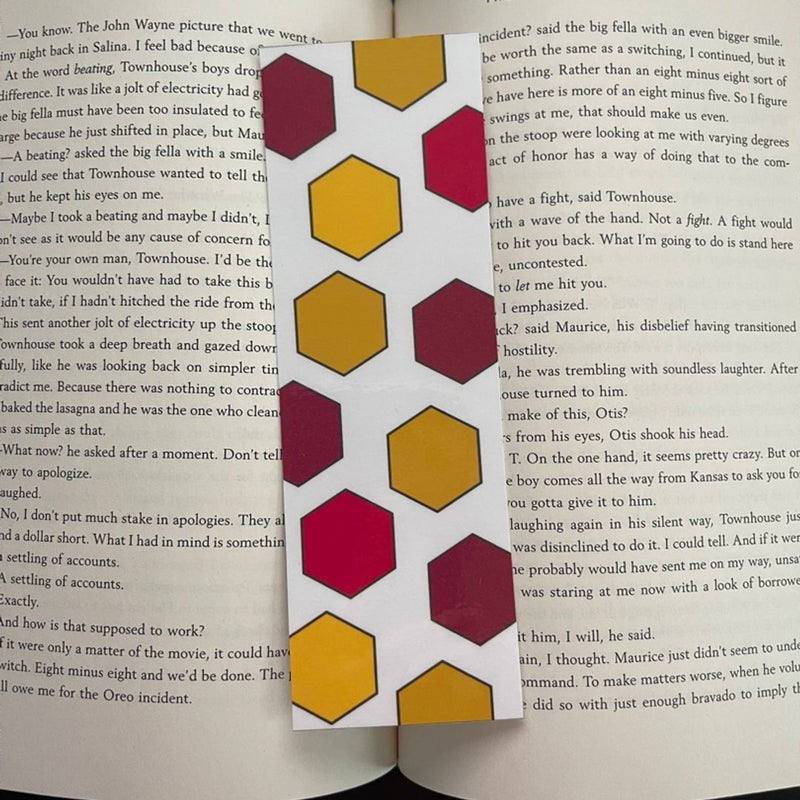 Harry Potter Inspired Bookmark “Gryffindor”