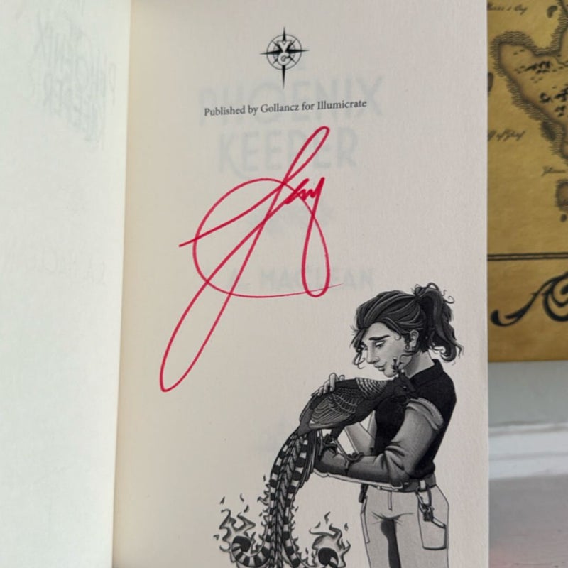 The Phoenix Keeper: Signed Illumicrate Edition