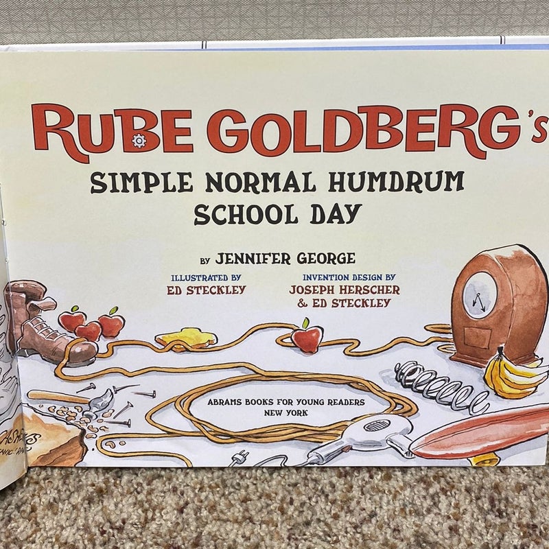Rube Goldberg’s Simple Normal Humdrum School Day