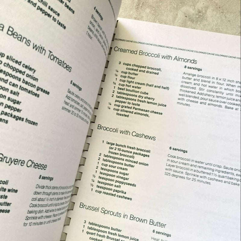 Colorado Cache Cookbook