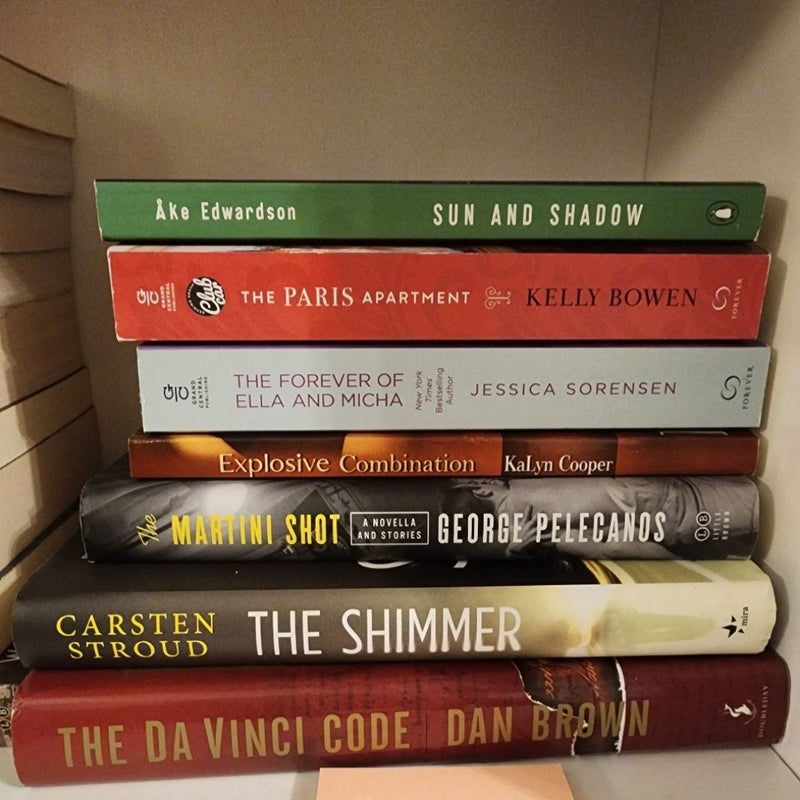 7 book bundle