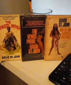 3 book collection by david st john