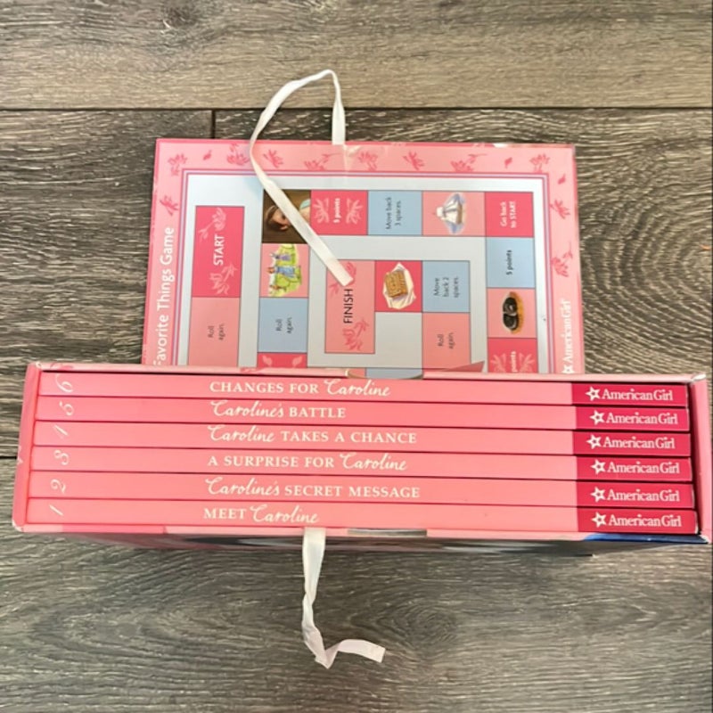 Caroline An American Girl 1812 Complete 6 Book Box Collection