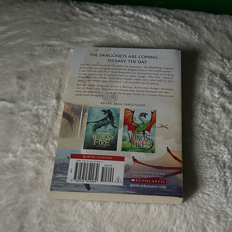 Wings of Fire The Dragonet Propecy Books 1-4