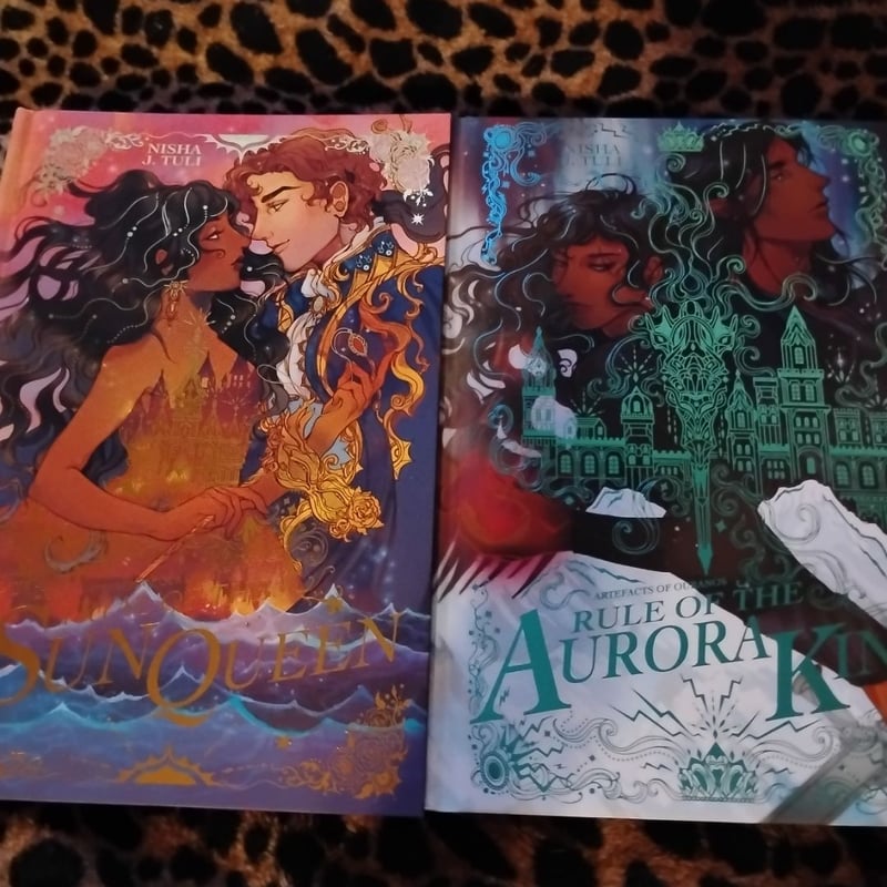 Artefacts of Ouranos Series 4 Books Collection Set By Nisha J. Tuli (Trial of the Sun Queen, Rule of the Aurora King, Fate of the Sun King & Tale of the Heart Queen)