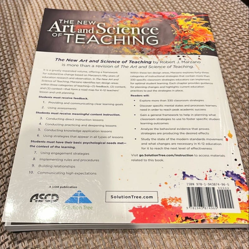 The New Art and Science of Teaching